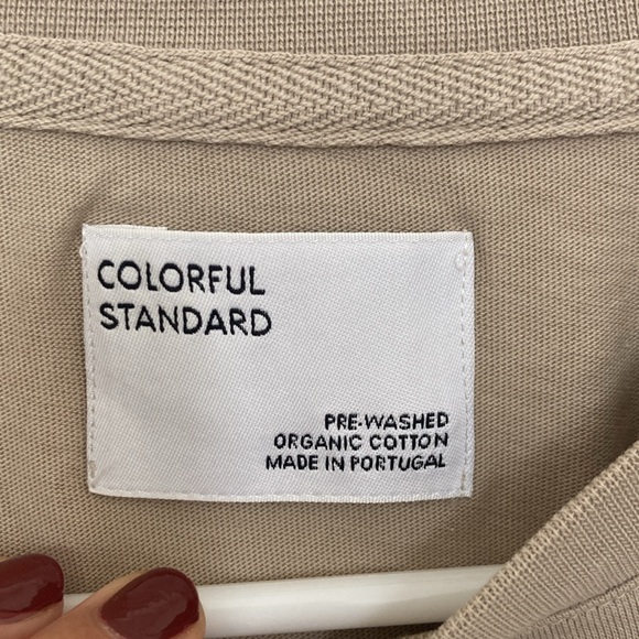 Colorful Standard Oversized Organic Ls T-shirt in Oyster Grey - Picture 5 of 7